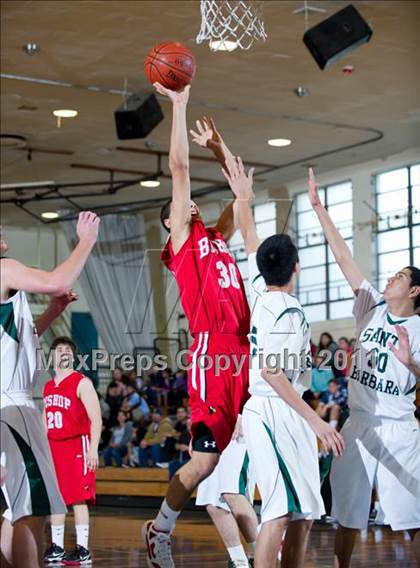 Thumbnail 1 in Bishop Diego [Garcia] vs Santa Barbara 2 (Santa Barbara Holiday Classic) photogallery.