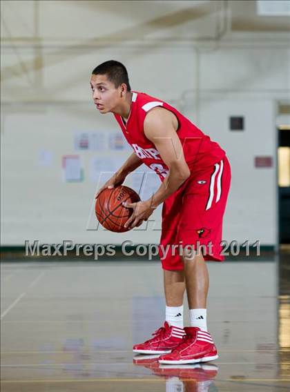 Thumbnail 3 in Bishop Diego [Garcia] vs Santa Barbara 2 (Santa Barbara Holiday Classic) photogallery.