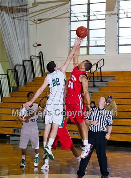 Thumbnail 1 in Bishop Diego [Garcia] vs Santa Barbara 2 (Santa Barbara Holiday Classic) photogallery.