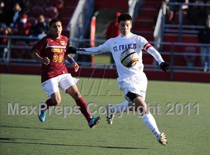 Thumbnail 3 in Christ the King vs St. Francis Prep photogallery.