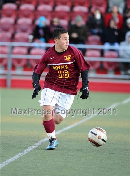 Thumbnail 2 in Christ the King vs St. Francis Prep photogallery.