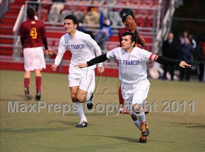 Thumbnail 1 in Christ the King vs St. Francis Prep photogallery.
