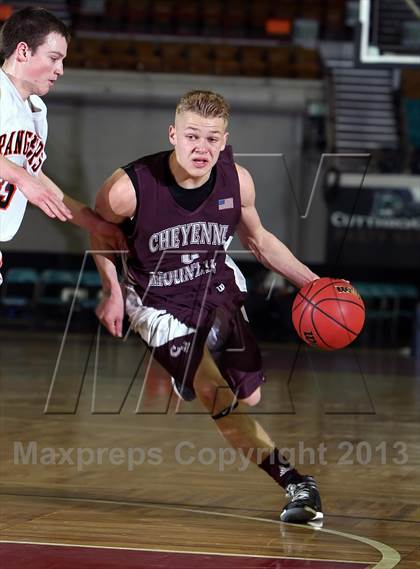 Thumbnail 2 in Lewis-Palmer vs. Cheyenne Mountain (CHSAA 4A Great 8) photogallery.