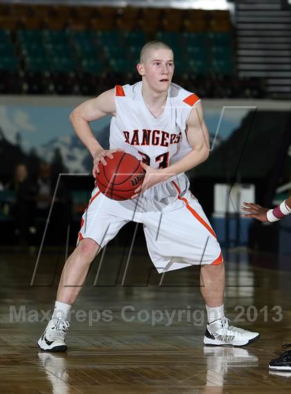 Thumbnail 2 in Lewis-Palmer vs. Cheyenne Mountain (CHSAA 4A Great 8) photogallery.