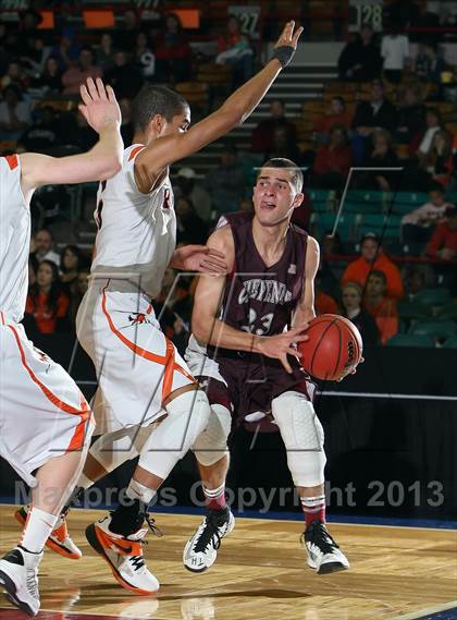 Thumbnail 1 in Lewis-Palmer vs. Cheyenne Mountain (CHSAA 4A Great 8) photogallery.