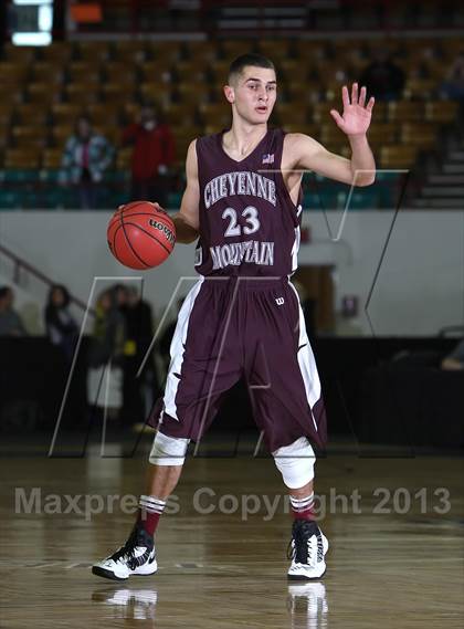 Thumbnail 3 in Lewis-Palmer vs. Cheyenne Mountain (CHSAA 4A Great 8) photogallery.
