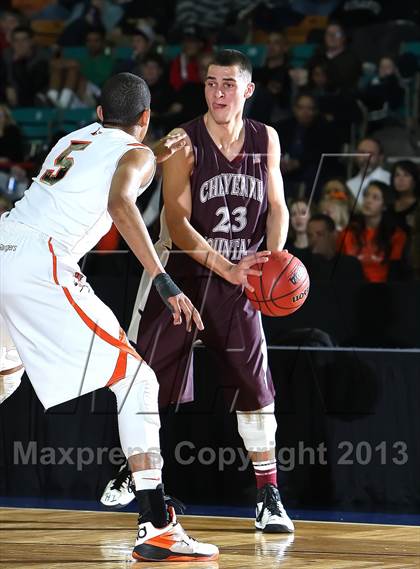 Thumbnail 3 in Lewis-Palmer vs. Cheyenne Mountain (CHSAA 4A Great 8) photogallery.