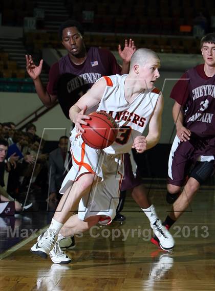 Thumbnail 3 in Lewis-Palmer vs. Cheyenne Mountain (CHSAA 4A Great 8) photogallery.
