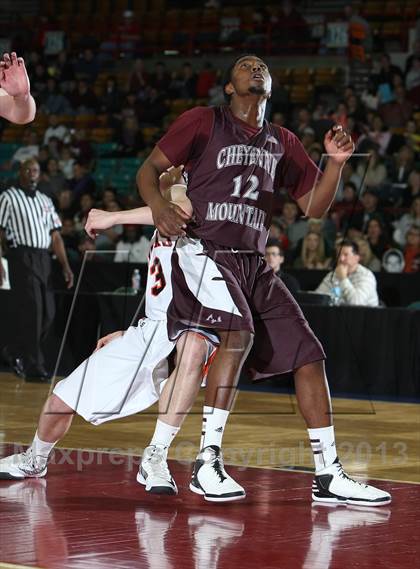 Thumbnail 2 in Lewis-Palmer vs. Cheyenne Mountain (CHSAA 4A Great 8) photogallery.