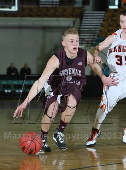 Thumbnail 1 in Lewis-Palmer vs. Cheyenne Mountain (CHSAA 4A Great 8) photogallery.