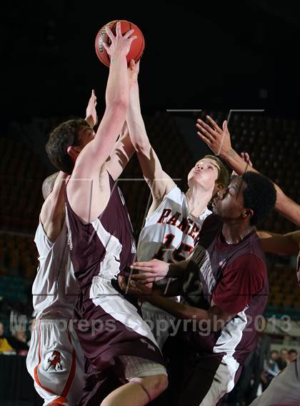 Thumbnail 2 in Lewis-Palmer vs. Cheyenne Mountain (CHSAA 4A Great 8) photogallery.