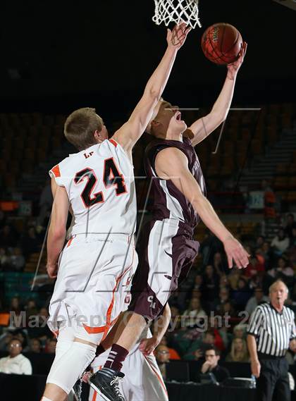 Thumbnail 1 in Lewis-Palmer vs. Cheyenne Mountain (CHSAA 4A Great 8) photogallery.