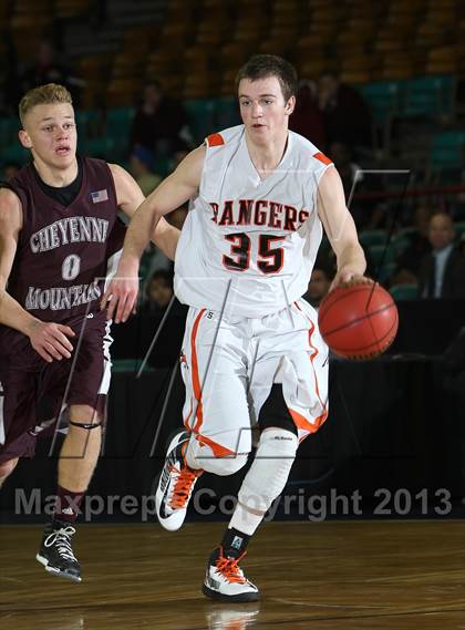 Thumbnail 3 in Lewis-Palmer vs. Cheyenne Mountain (CHSAA 4A Great 8) photogallery.