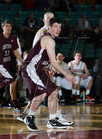 Thumbnail 1 in Lewis-Palmer vs. Cheyenne Mountain (CHSAA 4A Great 8) photogallery.
