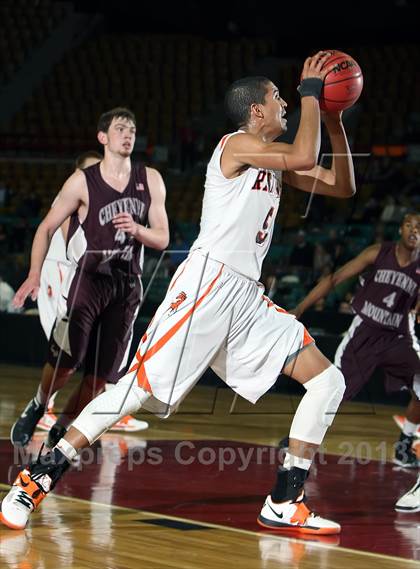 Thumbnail 1 in Lewis-Palmer vs. Cheyenne Mountain (CHSAA 4A Great 8) photogallery.