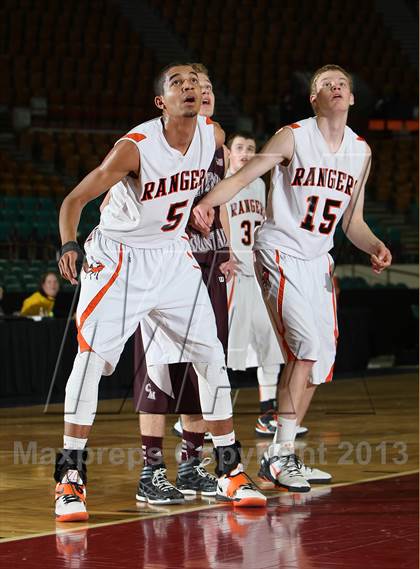 Thumbnail 1 in Lewis-Palmer vs. Cheyenne Mountain (CHSAA 4A Great 8) photogallery.