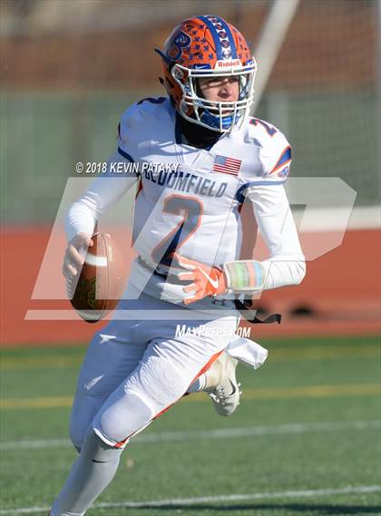 Thumbnail 1 in Haddam-Killingworth vs. Bloomfield (CIAC Class S Final) photogallery.