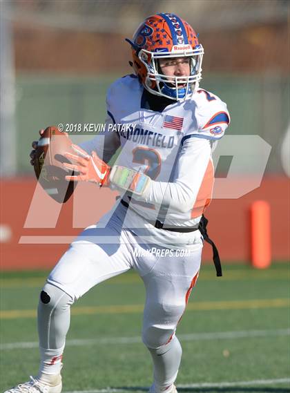 Thumbnail 2 in Haddam-Killingworth vs. Bloomfield (CIAC Class S Final) photogallery.