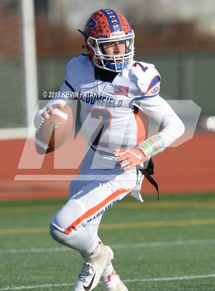 Thumbnail 2 in Haddam-Killingworth vs. Bloomfield (CIAC Class S Final) photogallery.