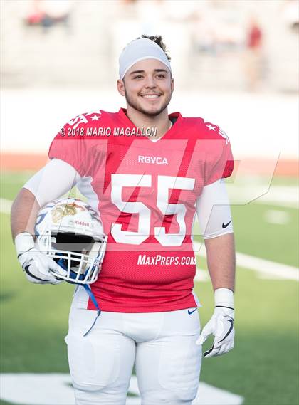 Thumbnail 1 in RGVCA All-Star Football Game (East vs. West) photogallery.