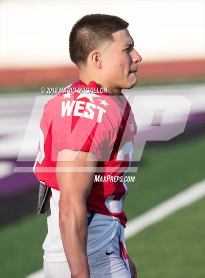 Thumbnail 1 in RGVCA All-Star Football Game (East vs. West) photogallery.