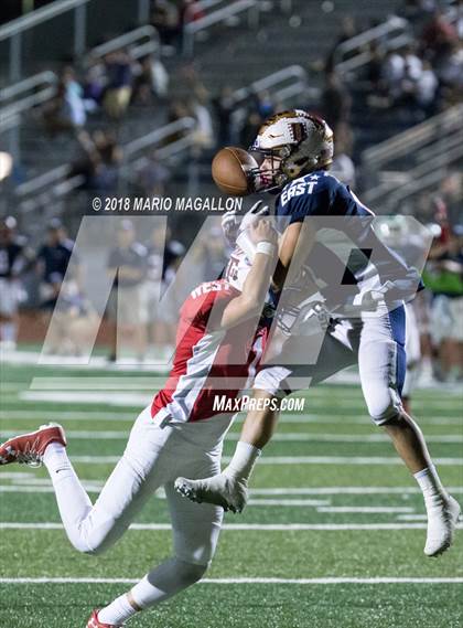 Thumbnail 2 in RGVCA All-Star Football Game (East vs. West) photogallery.