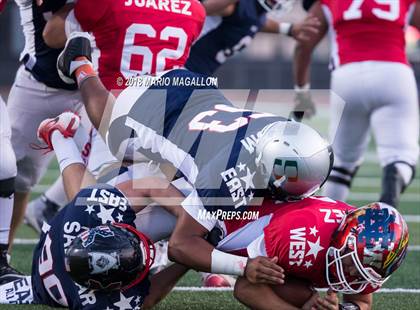 Thumbnail 2 in RGVCA All-Star Football Game (East vs. West) photogallery.