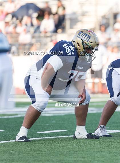 Thumbnail 1 in RGVCA All-Star Football Game (East vs. West) photogallery.