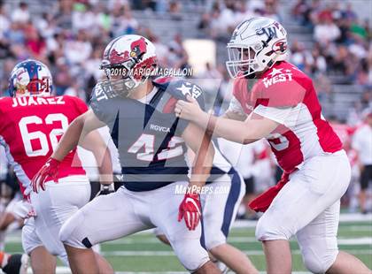 Thumbnail 1 in RGVCA All-Star Football Game (East vs. West) photogallery.