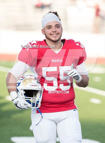 Thumbnail 2 in RGVCA All-Star Football Game (East vs. West) photogallery.