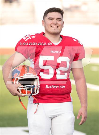 Thumbnail 2 in RGVCA All-Star Football Game (East vs. West) photogallery.