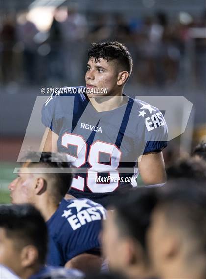 Thumbnail 2 in RGVCA All-Star Football Game (East vs. West) photogallery.