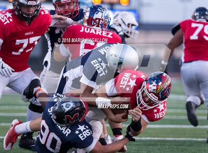 Thumbnail 3 in RGVCA All-Star Football Game (East vs. West) photogallery.