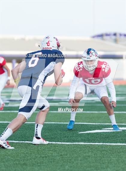 Thumbnail 1 in RGVCA All-Star Football Game (East vs. West) photogallery.