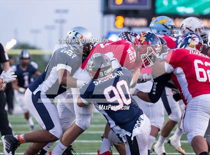 Thumbnail 2 in RGVCA All-Star Football Game (East vs. West) photogallery.
