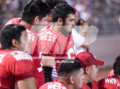 Thumbnail 2 in RGVCA All-Star Football Game (East vs. West) photogallery.