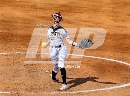 Thumbnail 2 in Decatur @ Liberty (UIL 4A Softball Semifinal) photogallery.
