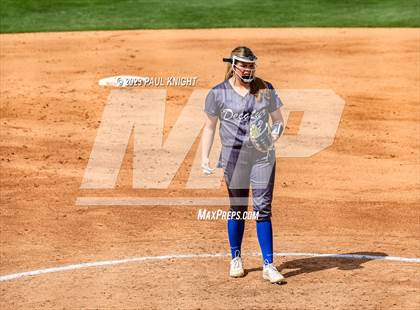 Thumbnail 3 in Decatur @ Liberty (UIL 4A Softball Semifinal) photogallery.
