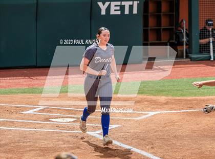 Thumbnail 3 in Decatur @ Liberty (UIL 4A Softball Semifinal) photogallery.