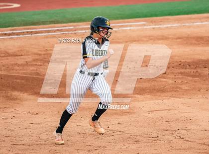Thumbnail 1 in Decatur @ Liberty (UIL 4A Softball Semifinal) photogallery.