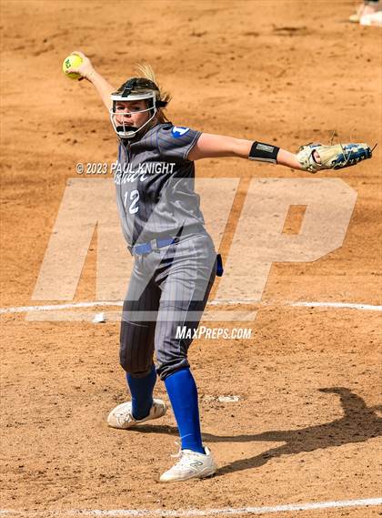 Thumbnail 1 in Decatur @ Liberty (UIL 4A Softball Semifinal) photogallery.