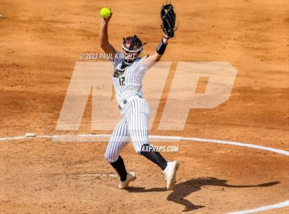 Thumbnail 3 in Decatur @ Liberty (UIL 4A Softball Semifinal) photogallery.