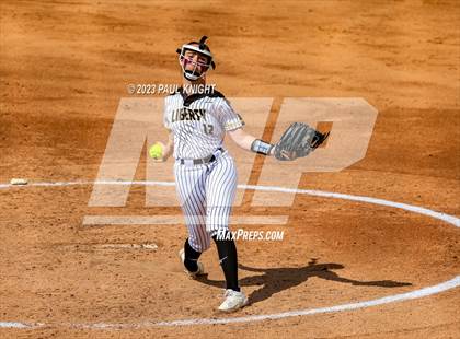 Thumbnail 1 in Decatur @ Liberty (UIL 4A Softball Semifinal) photogallery.