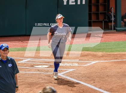 Thumbnail 3 in Decatur @ Liberty (UIL 4A Softball Semifinal) photogallery.