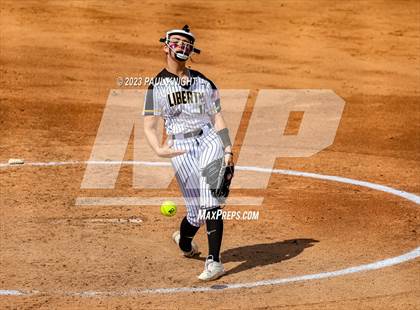 Thumbnail 2 in Decatur @ Liberty (UIL 4A Softball Semifinal) photogallery.