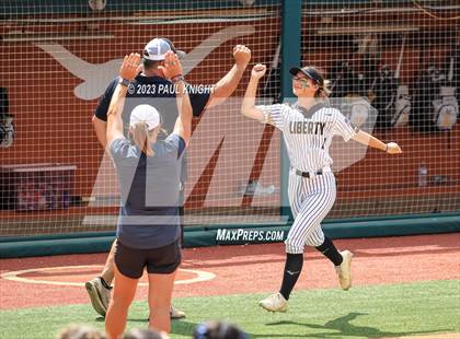 Thumbnail 3 in Decatur @ Liberty (UIL 4A Softball Semifinal) photogallery.
