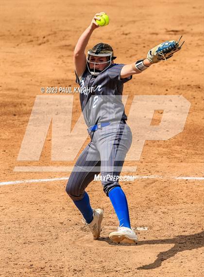 Thumbnail 3 in Decatur @ Liberty (UIL 4A Softball Semifinal) photogallery.
