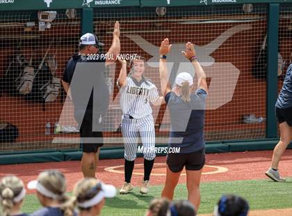 Thumbnail 3 in Decatur @ Liberty (UIL 4A Softball Semifinal) photogallery.