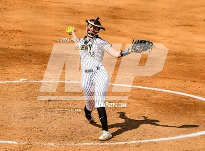 Thumbnail 2 in Decatur @ Liberty (UIL 4A Softball Semifinal) photogallery.