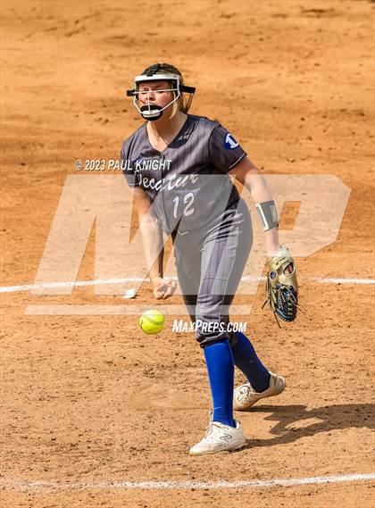 Thumbnail 2 in Decatur @ Liberty (UIL 4A Softball Semifinal) photogallery.